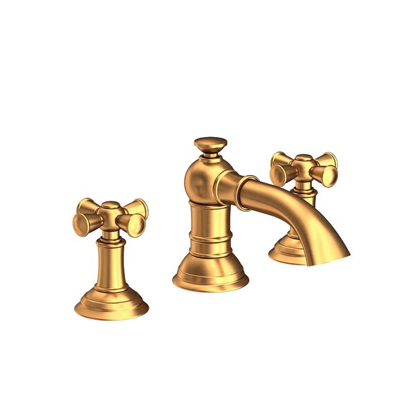 Newport Brass Widespread Lavatory Faucet in Satin Gold (Pvd) 2420-24S - main
